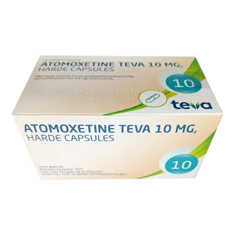Атомоксетин капс. 10 мг Европа :: Аналог Когниттера :: Teva №28