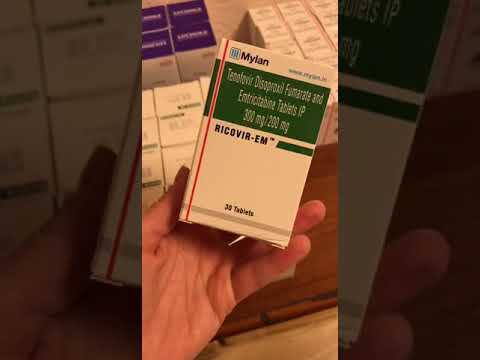 Видео о препарате Тенофовир генерик (Tudobest / Tudofovir Риковир) табл. 300мг №30